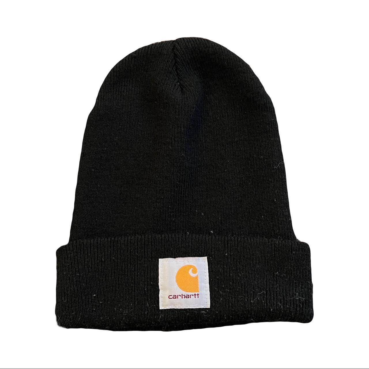 Black Carhartt beanie - Black Carhartt beanie -... - Depop