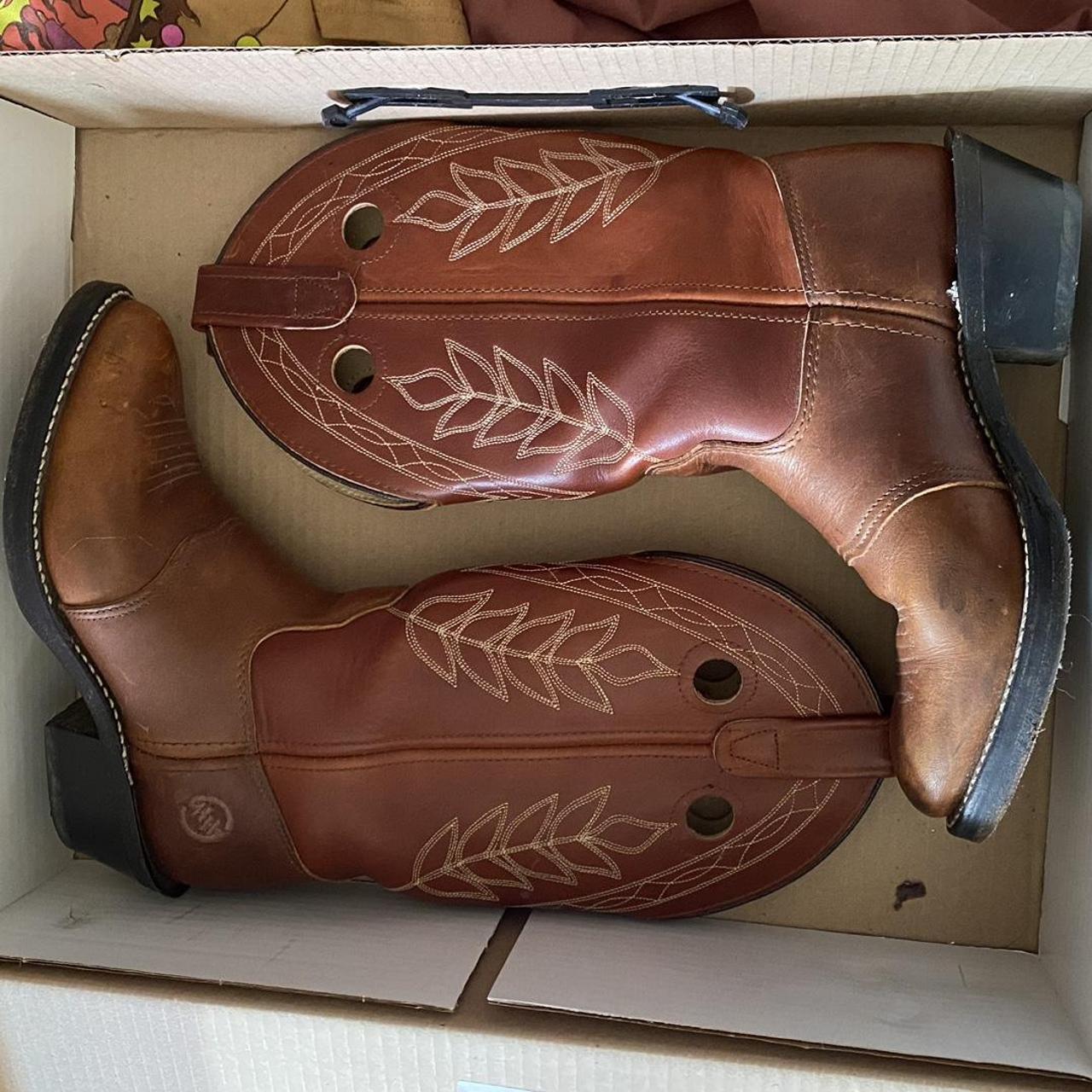 Womens brown 2025 boots size 7