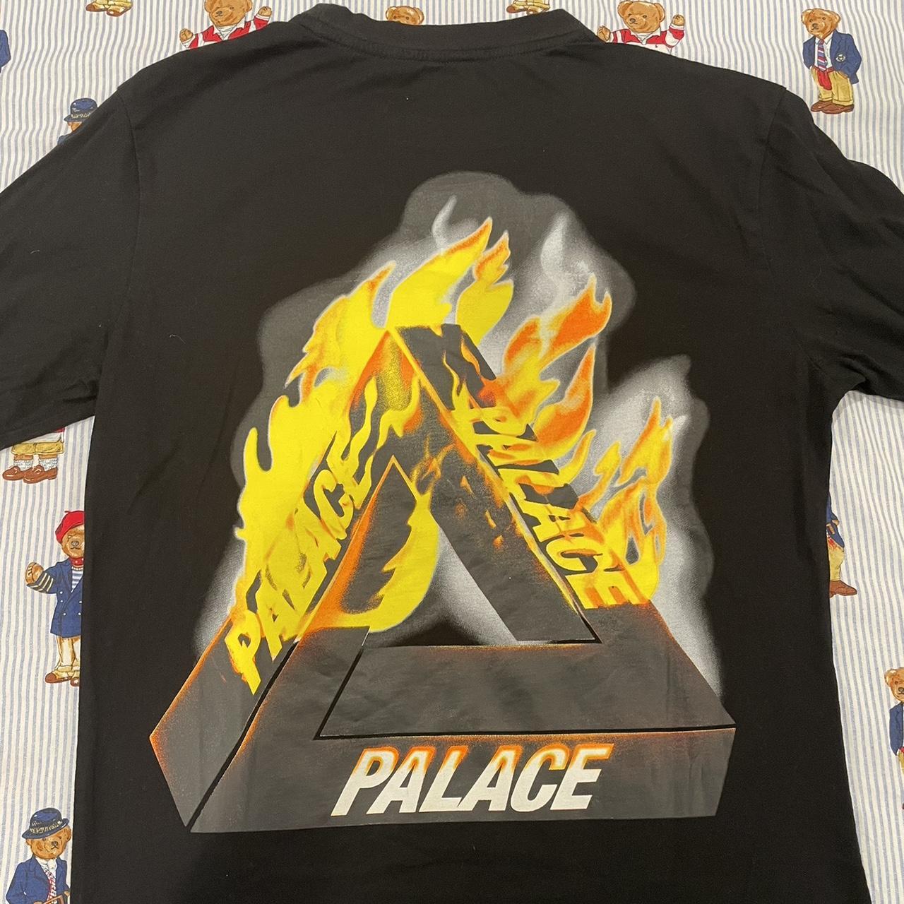 Palace Tri Fire Long Sleeve T Shirt SS16 Size Depop