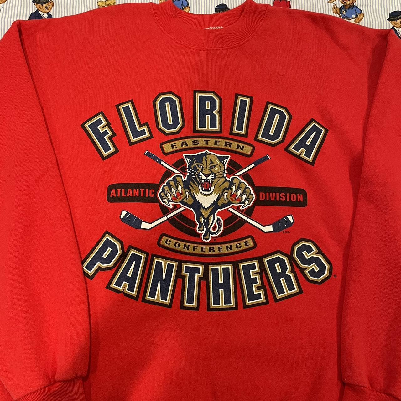 Vintage NHL Florida Panthers Jersey; Easter Conference - XL