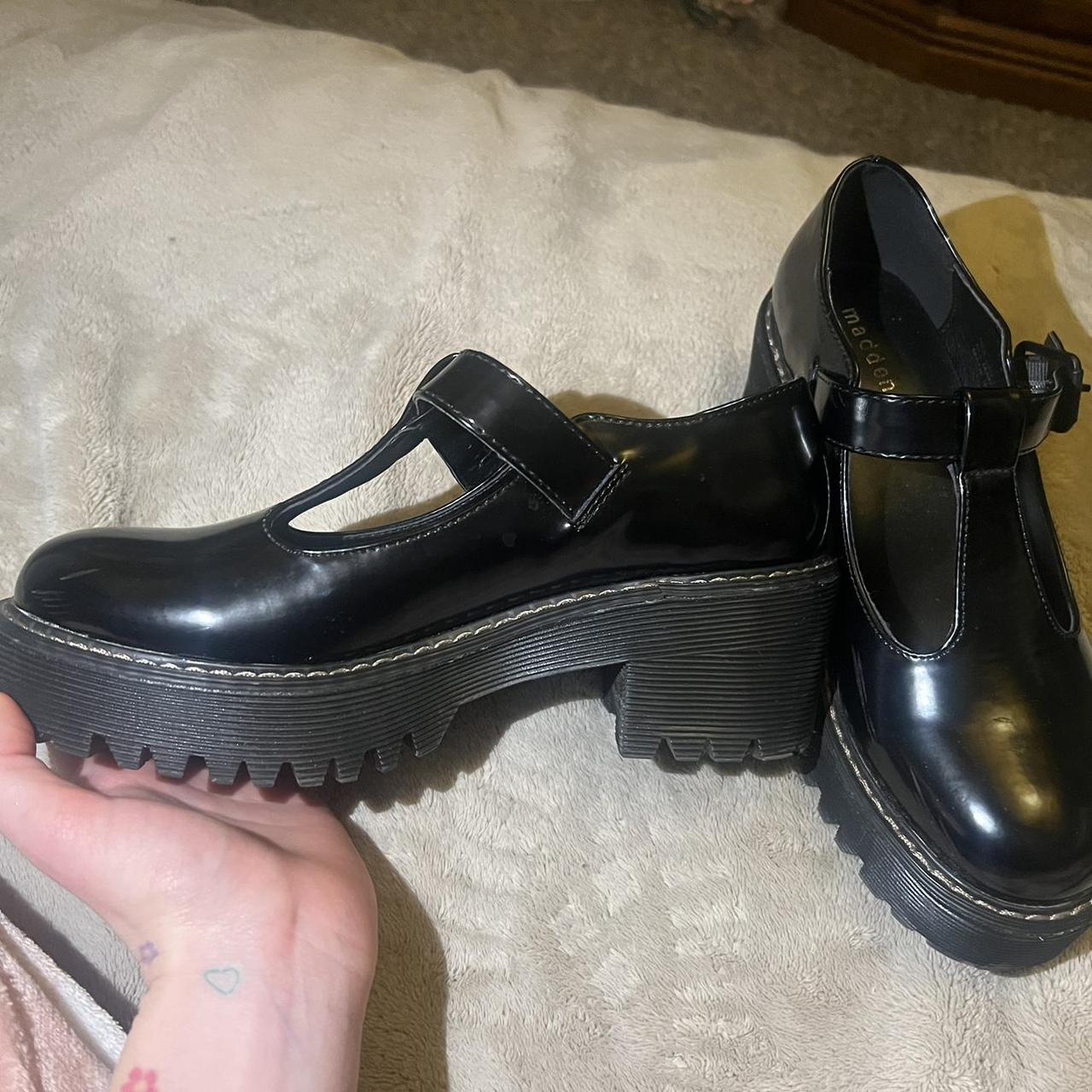 Women’s 7.5 madden girl 🖤 hollyy baby Jane shoes... - Depop