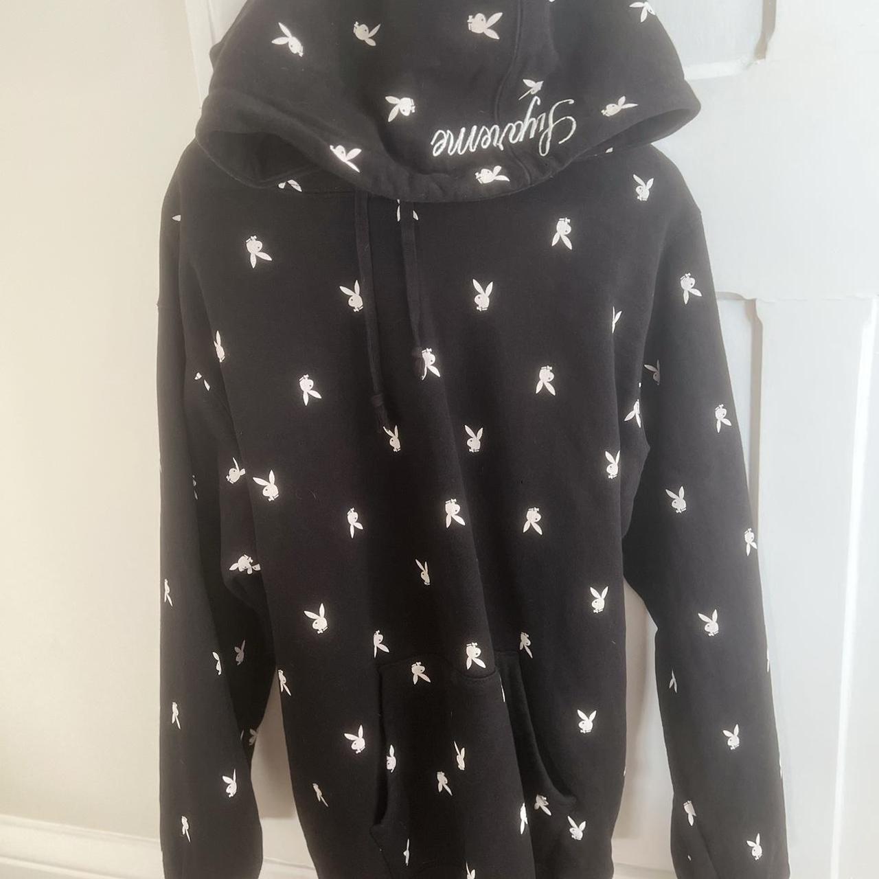 Supreme hot sale playboy hoodie