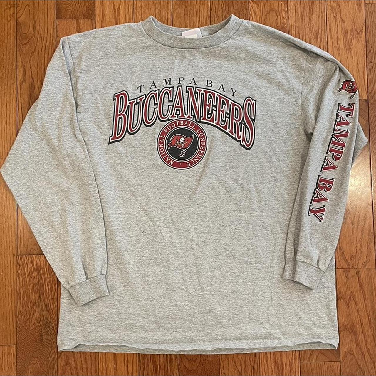 Tampa Bay Buccaneers NFL Long Sleeve T-Shirt Size... - Depop