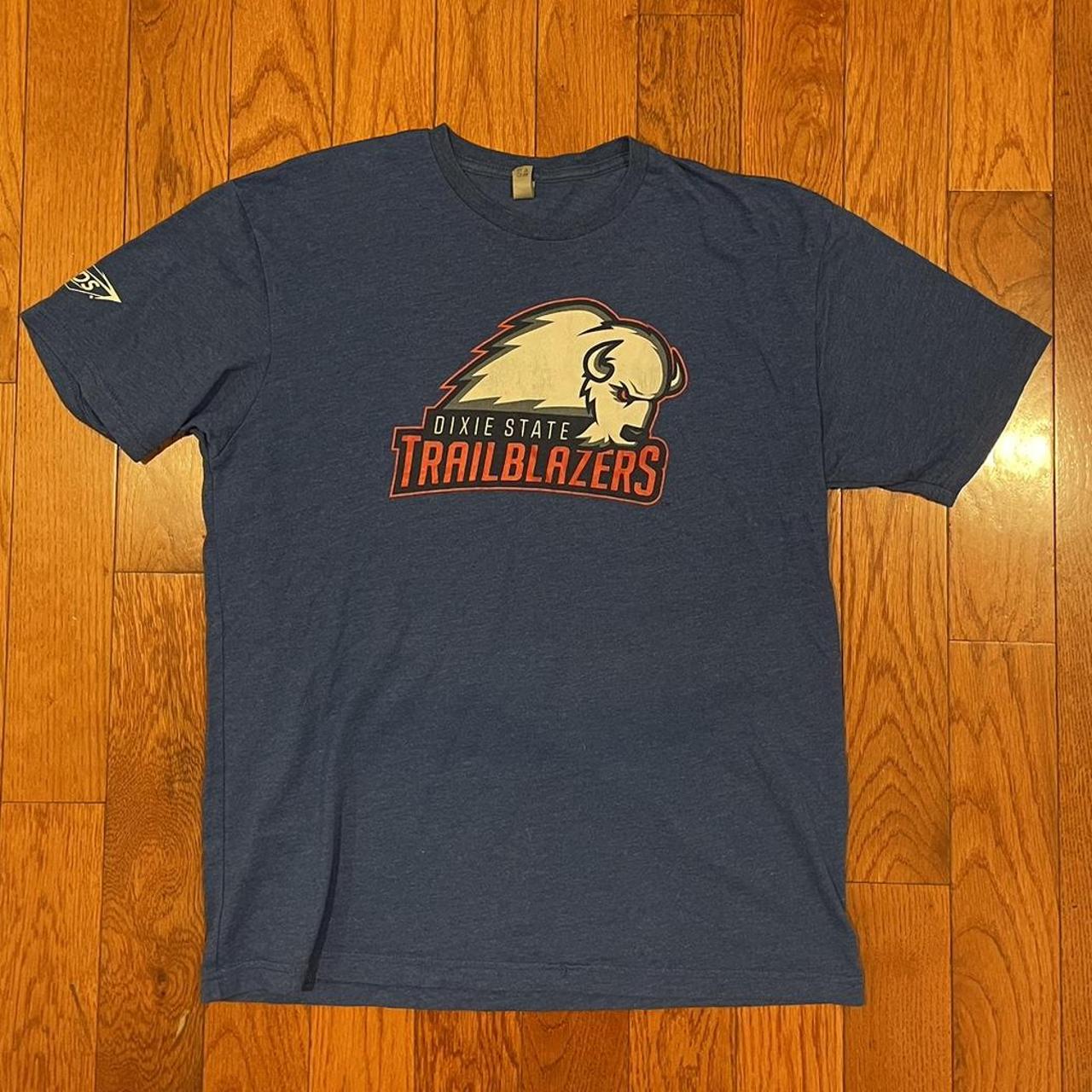 Utah Tech Dixie State Trailblazers T-Shirt Size... - Depop