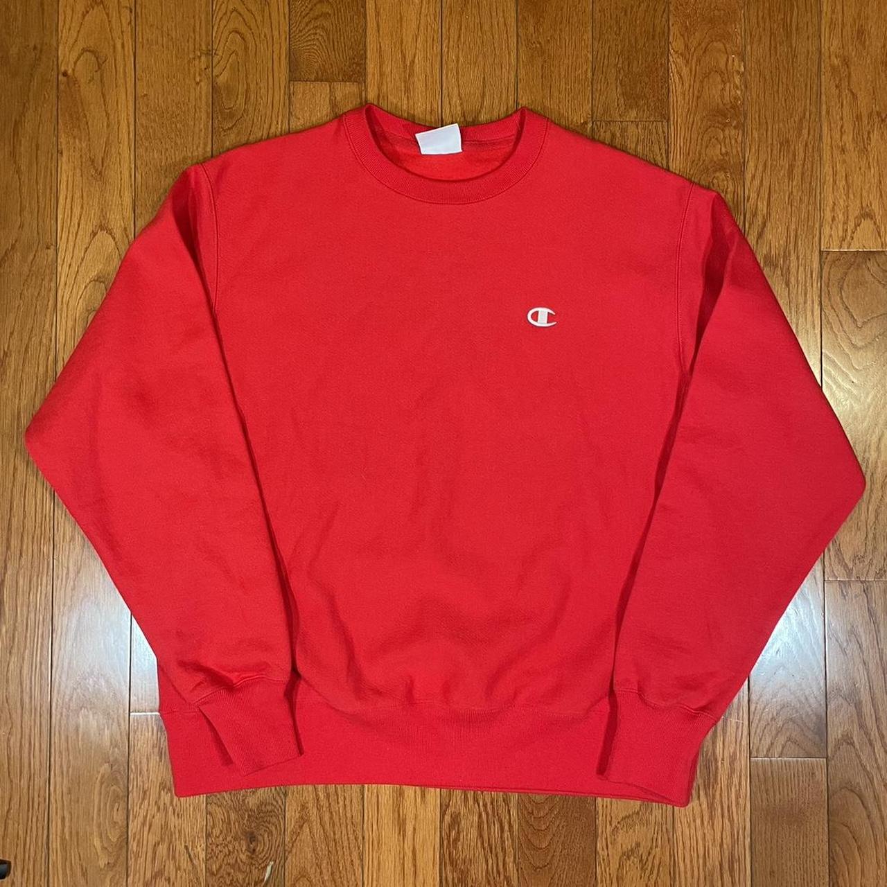 Red sale champion crewneck