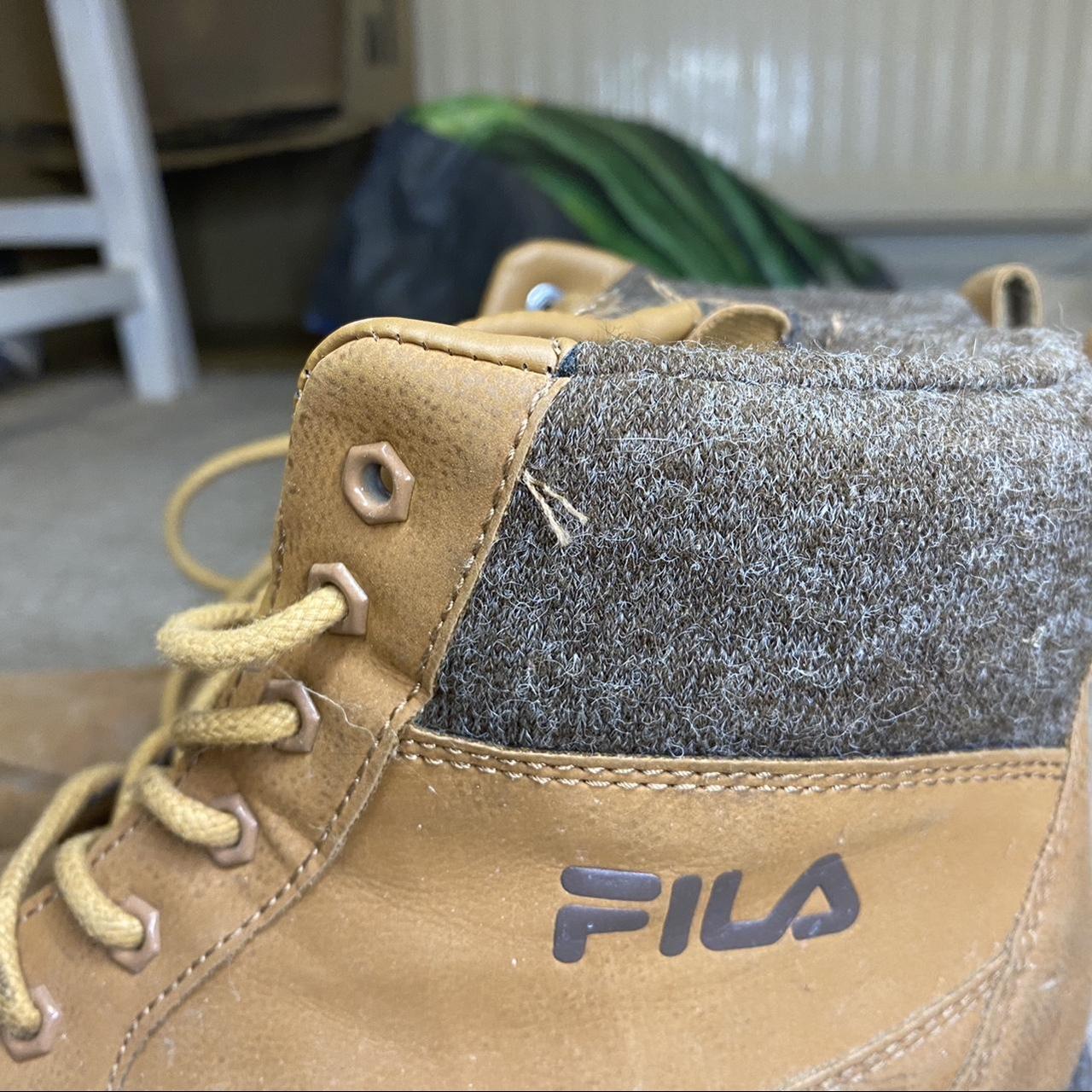 fur fila boots