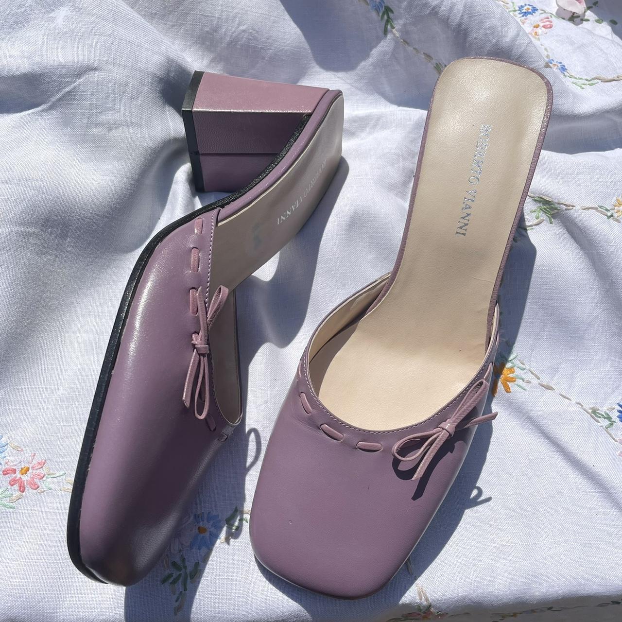 Women's Purple Sandals Depop