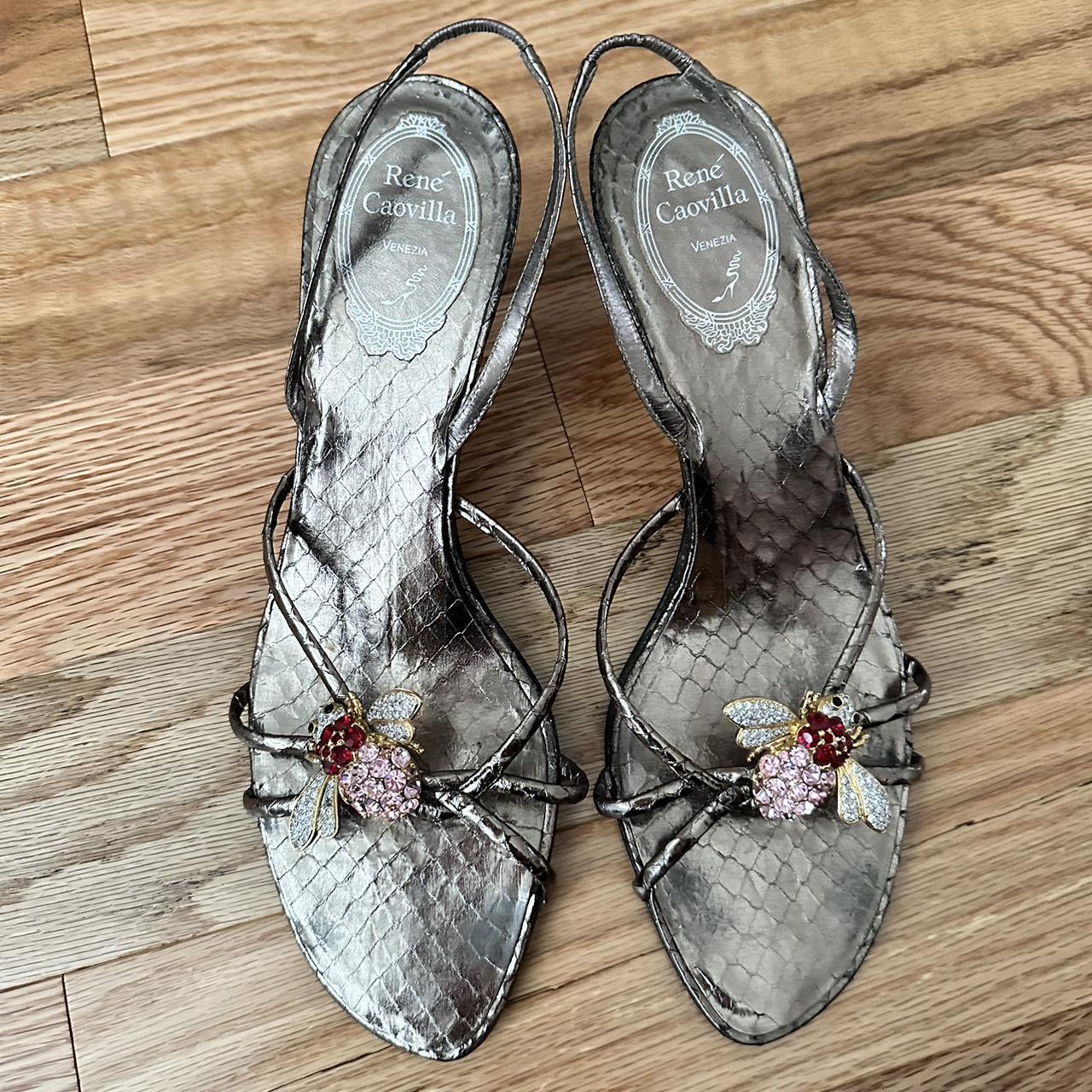 Rene Caovilla Vintage Mules store • Size 6