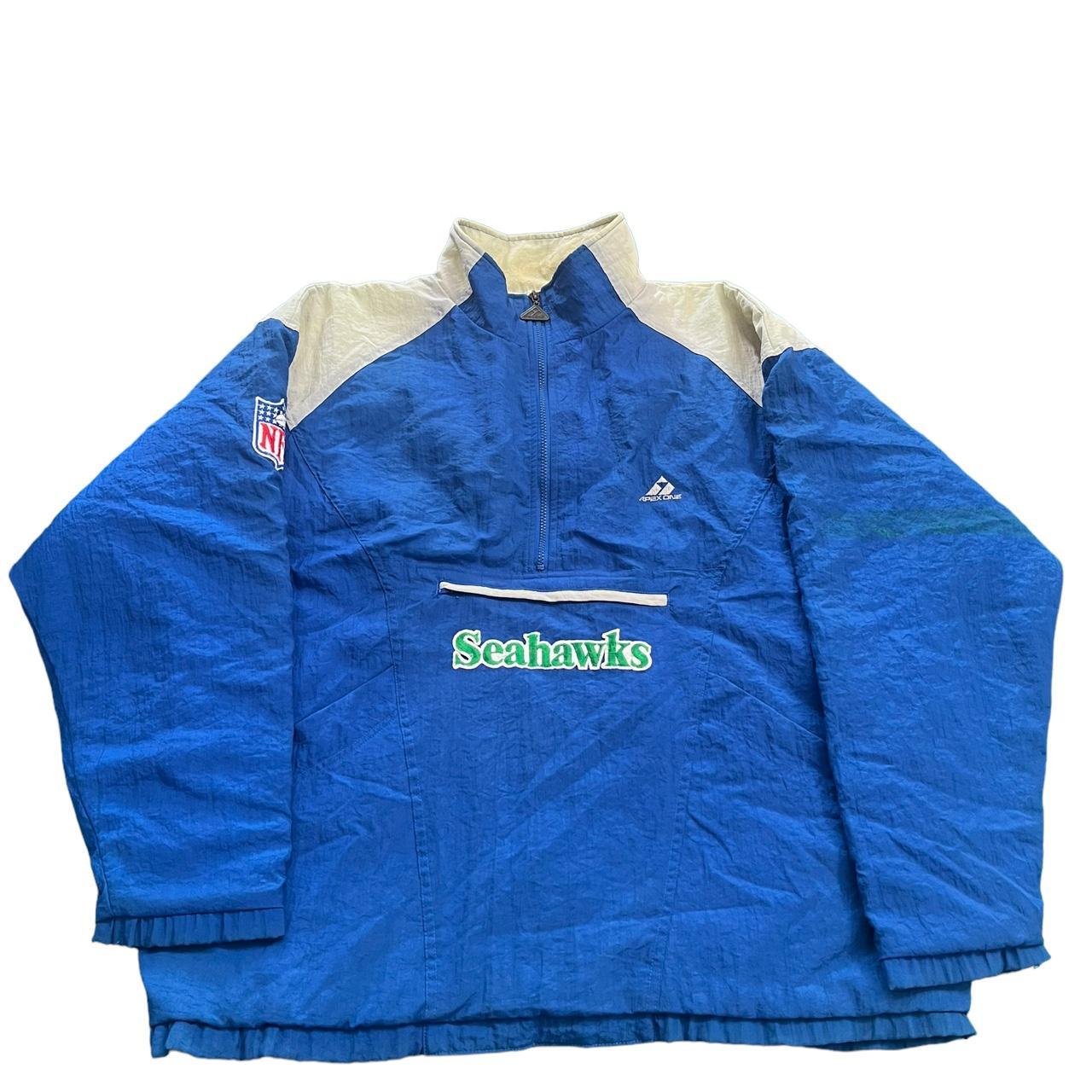 1990s Apex One Seattle Seahawks windbreaker Rare - Depop