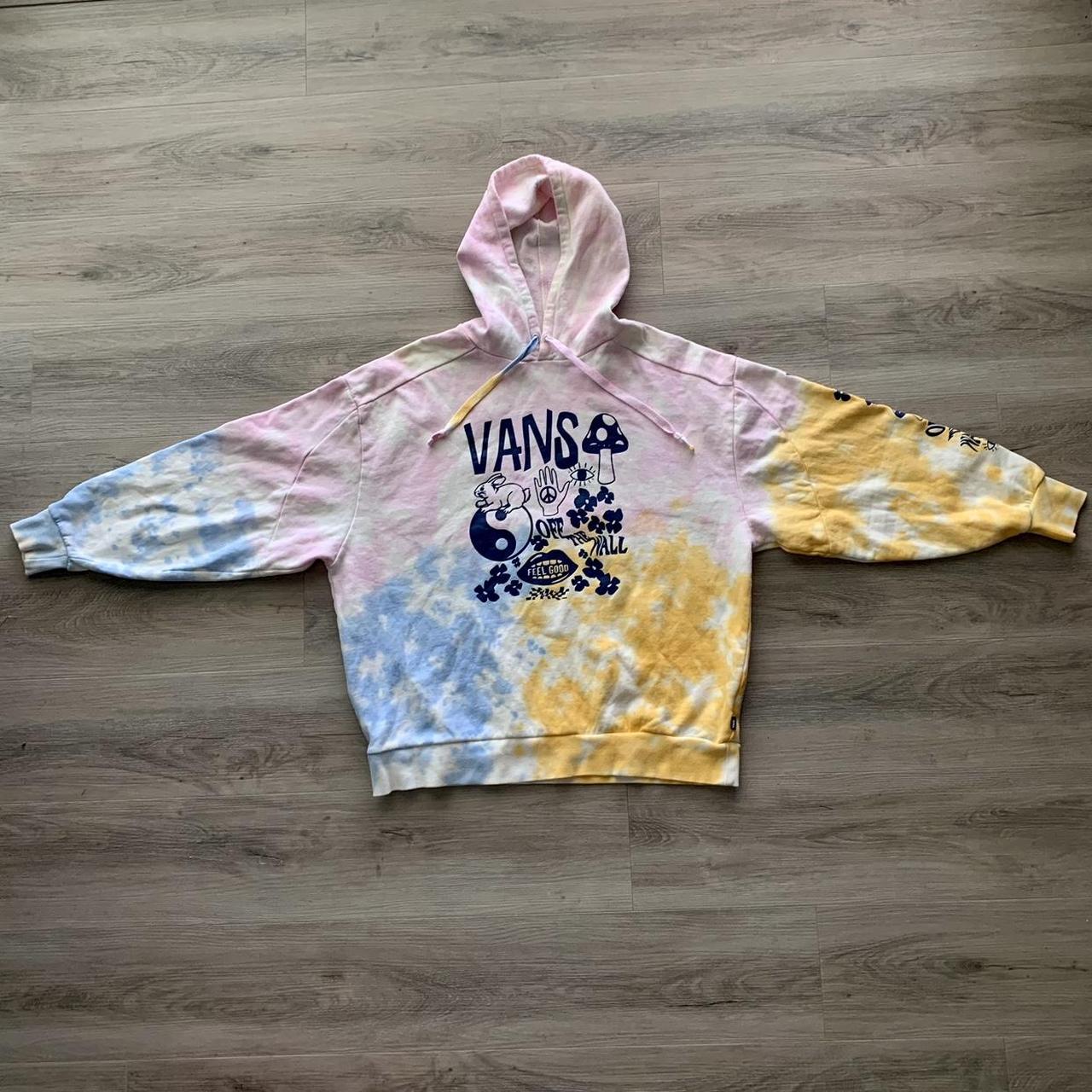 Vans clearance hoodie rainbow