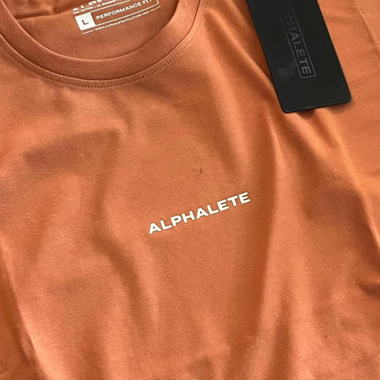 New Alphalete Performance Axis Tank In Clay, Size L. - Depop