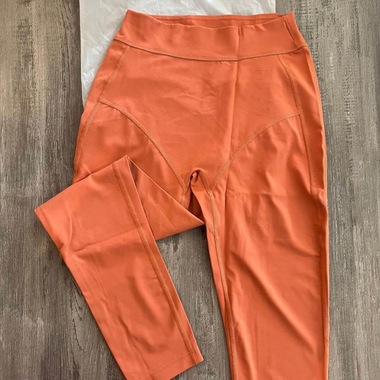 NWT KK Fit 7/8 Leggings, Size L, Earth Orange! Only - Depop