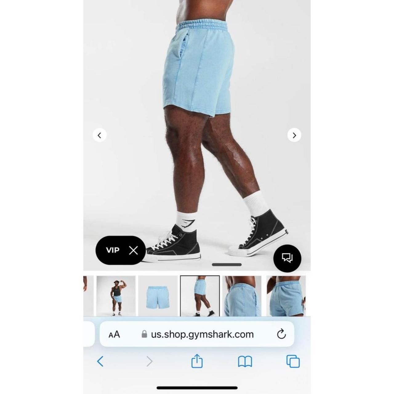 New mens gymshark Power Wash 5” shorts. Size XL. - Depop