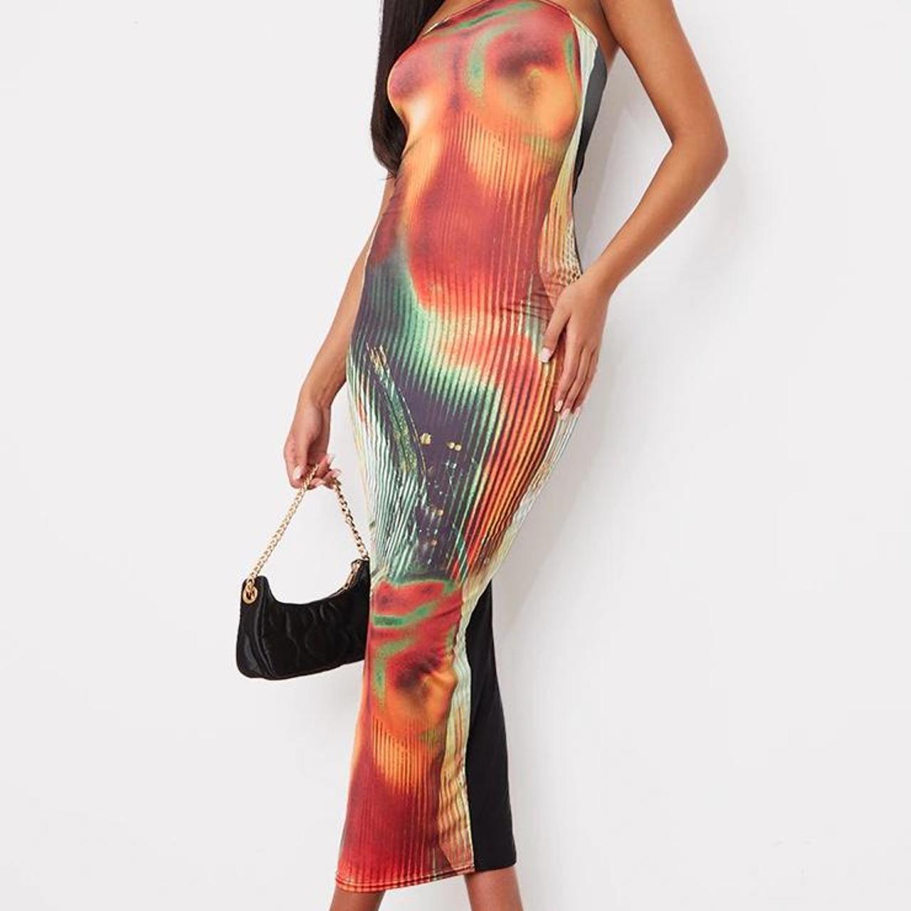 Fashion nova work of hotsell art dress