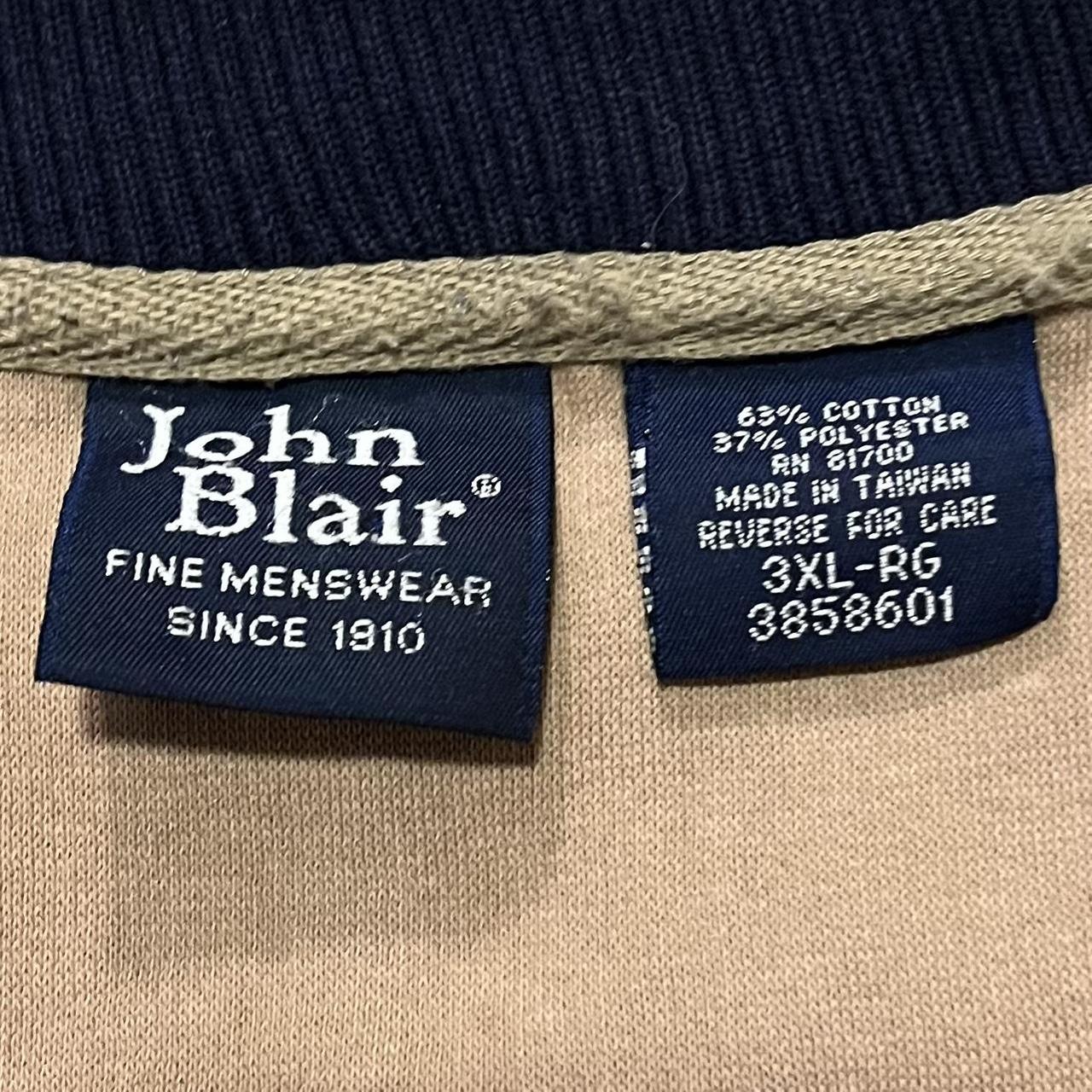 Blair Men's Blue and Tan Jacket (3)