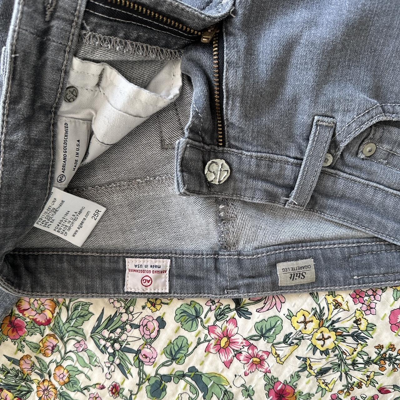 AG (adriano goldschmied) jeans, Cigarette fit 25”, SO...