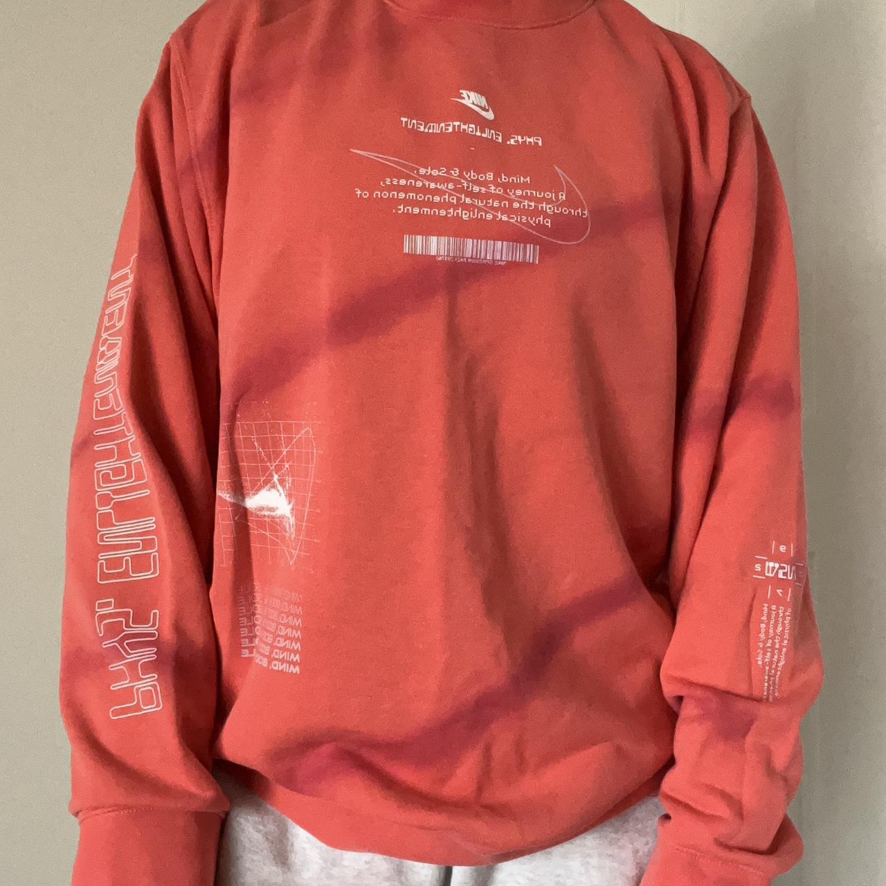 Coral nike best sale hoodie mens