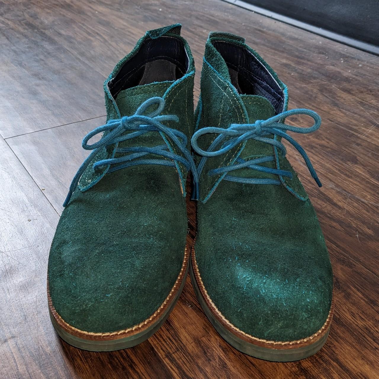 Cole haan blue suede boots hotsell