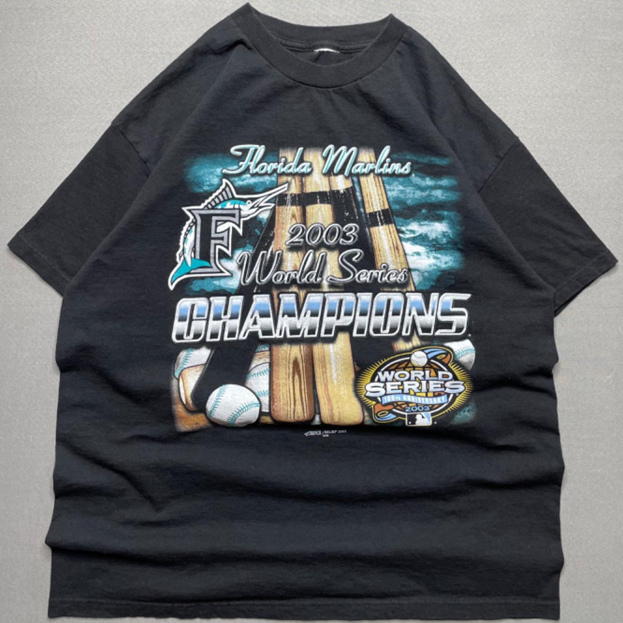 Vintage Florida Marlins 2003 World Series Champions T-shirt 