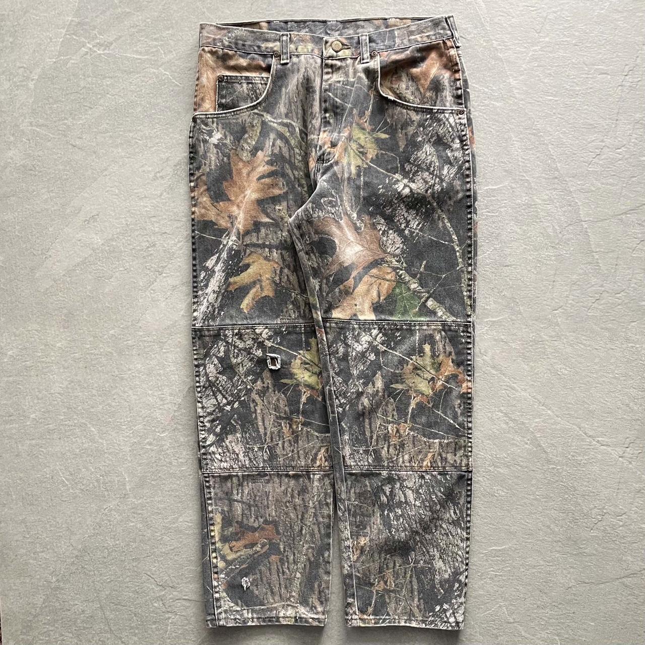 Vintage 90's Wrangler Rugged Wear Realtree Forest... - Depop