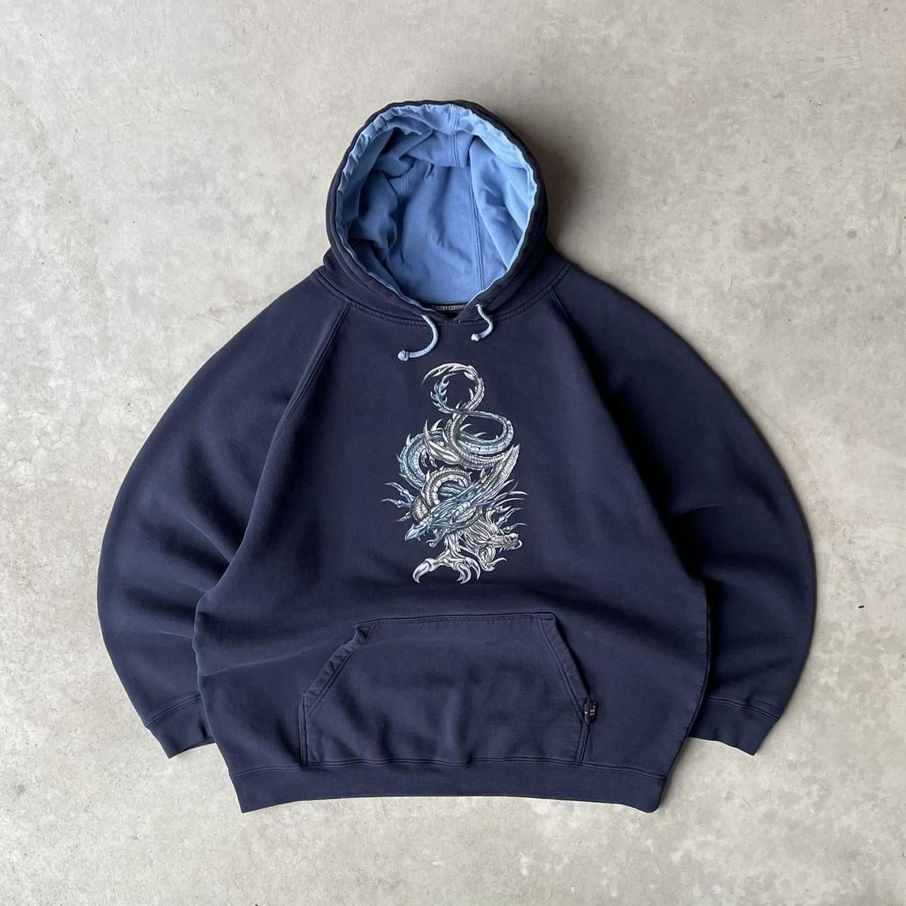 Blue hoodie-s - Depop