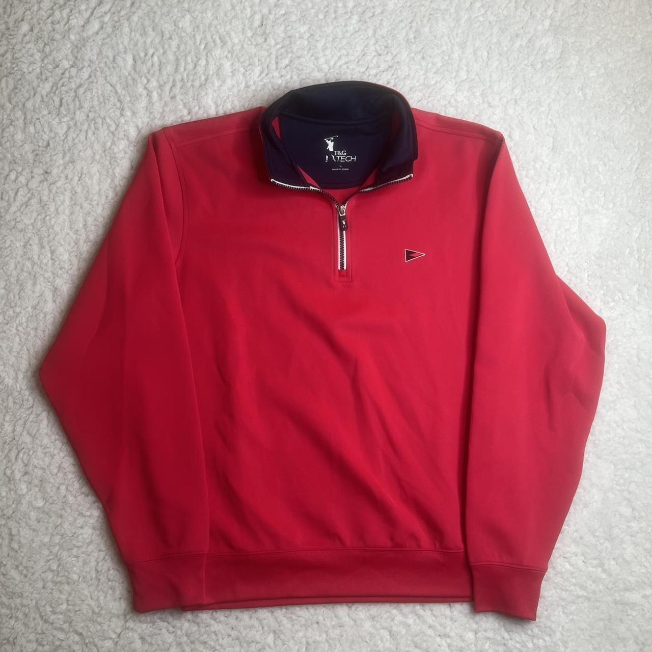 F&F Men's Sweatshirt - Red - L – F&G tech men’s r… - image 2