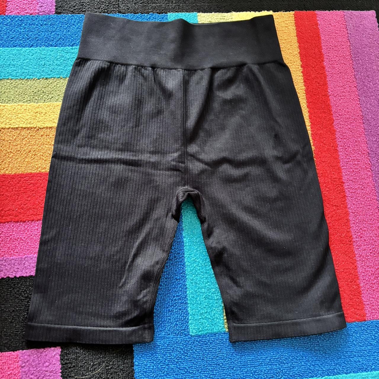 H M bike exercise spandex shorts Medium Depop