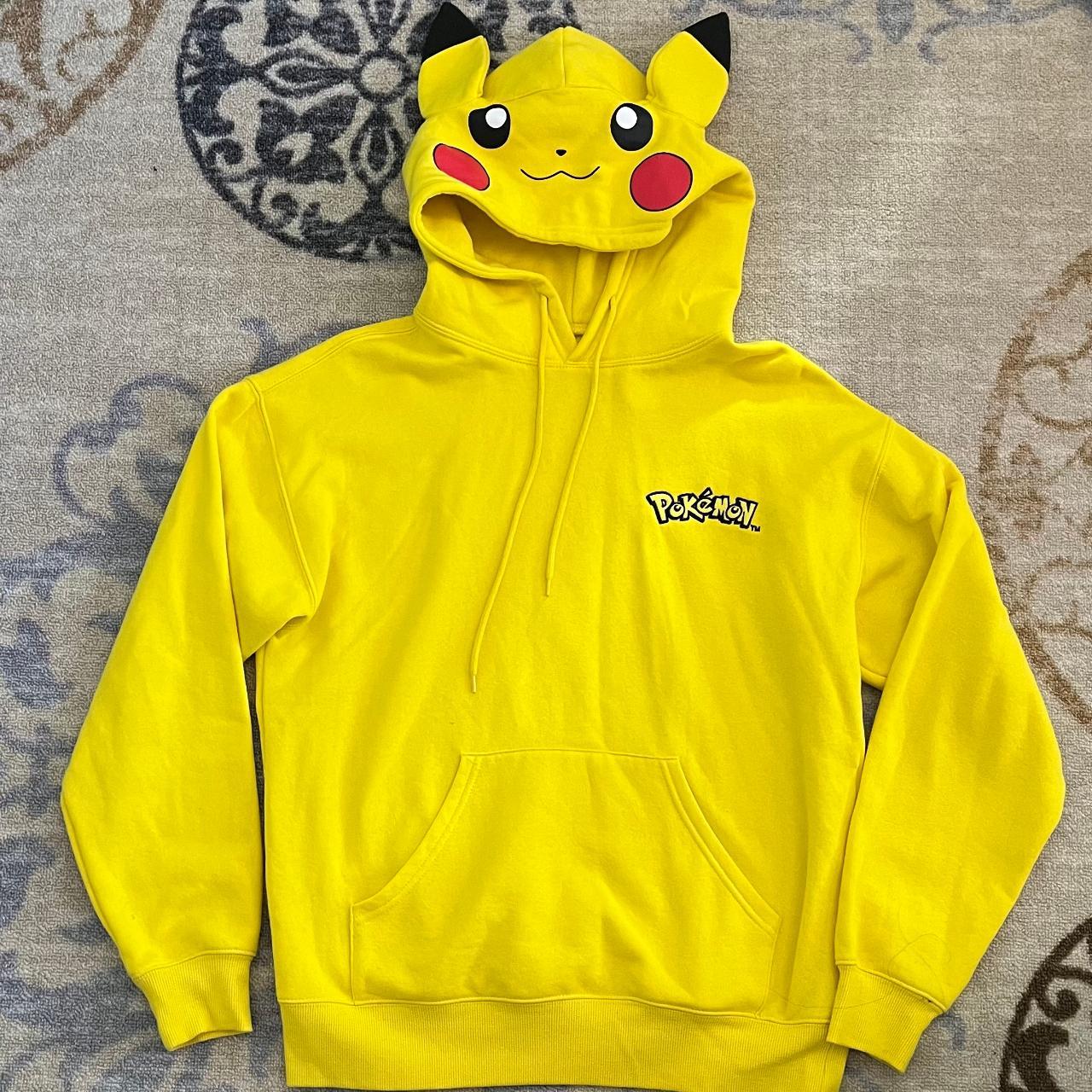 Pikachu hoodie best sale with ears