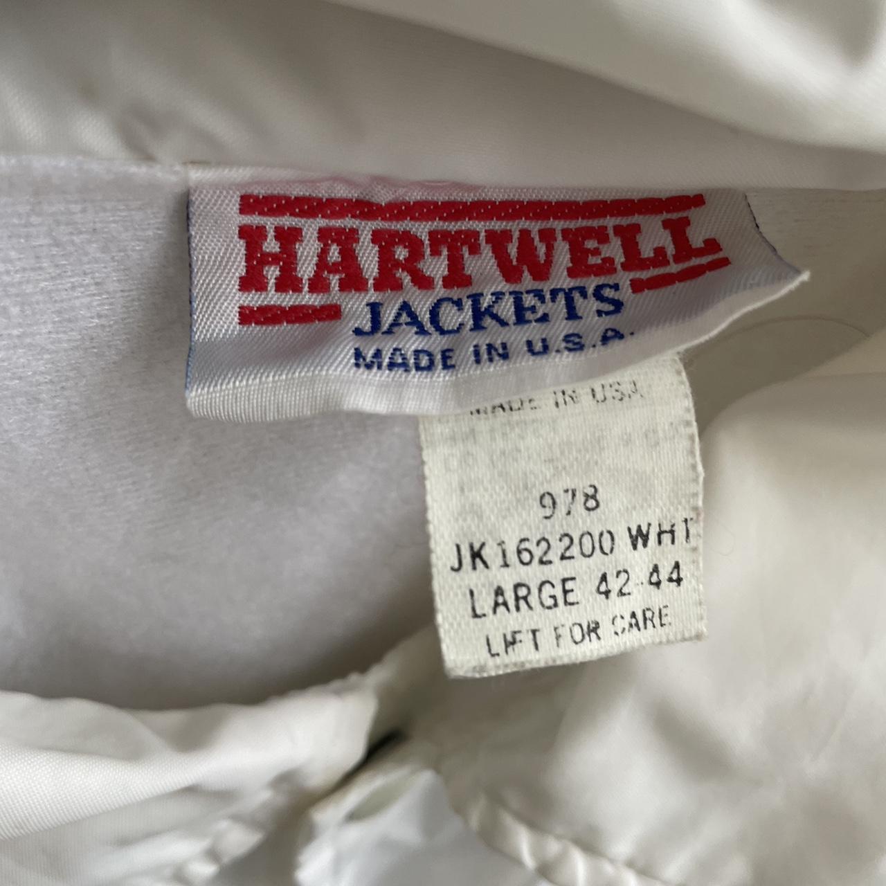 Vintage Miller Jacket | White Button Satin Jacket... - Depop