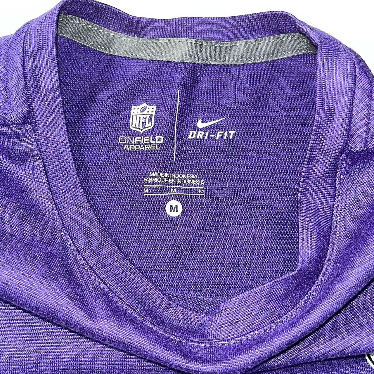 Nike Dri-Fit Minnesota Vikings T Shirt with Dope - Depop