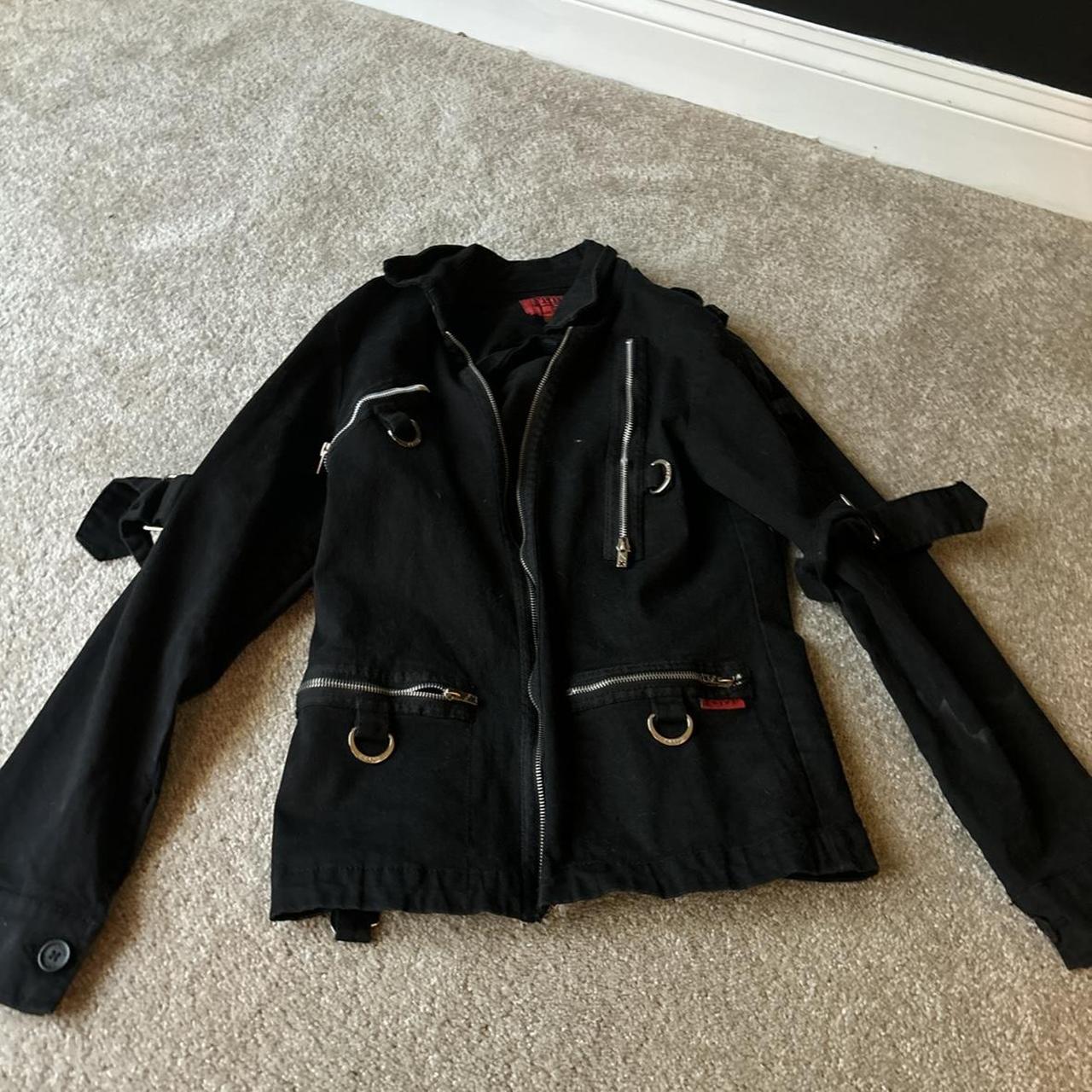 tripp nyc military jacket - worn once #goth... - Depop