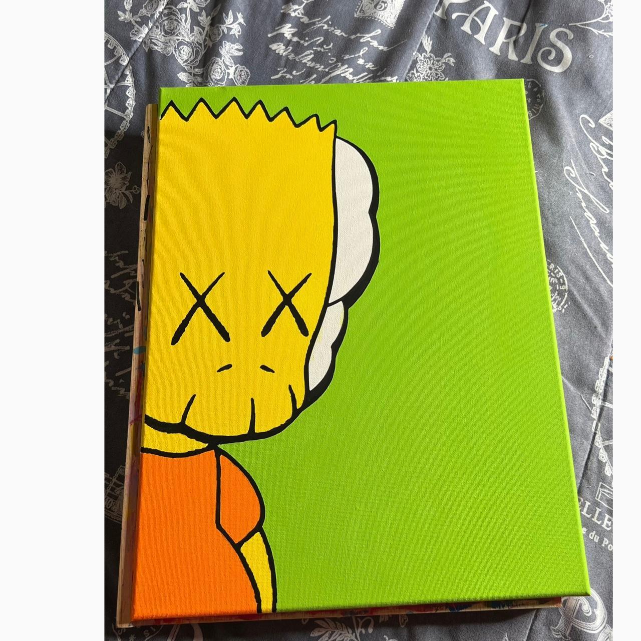 Kaws lv , Gallery framed art for your home , office - Depop