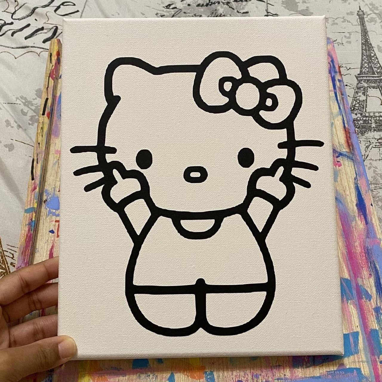 Authentic Hello Kitty canvas