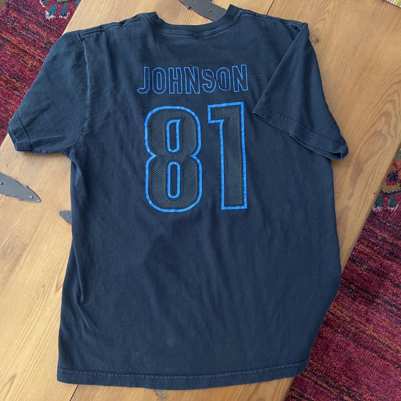 Calvin Johnson Detroit Lions #81 Football Shirt #nfl - Depop