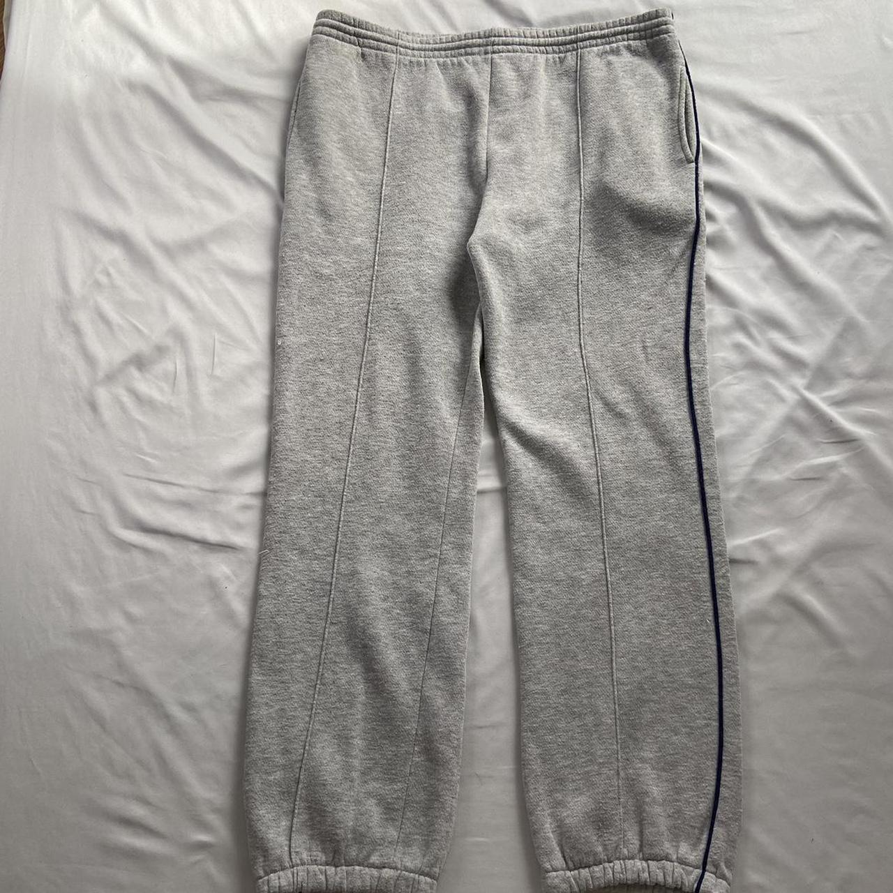 Christian Dior Men's Grey and Blue Joggers-tracksuits | Depop