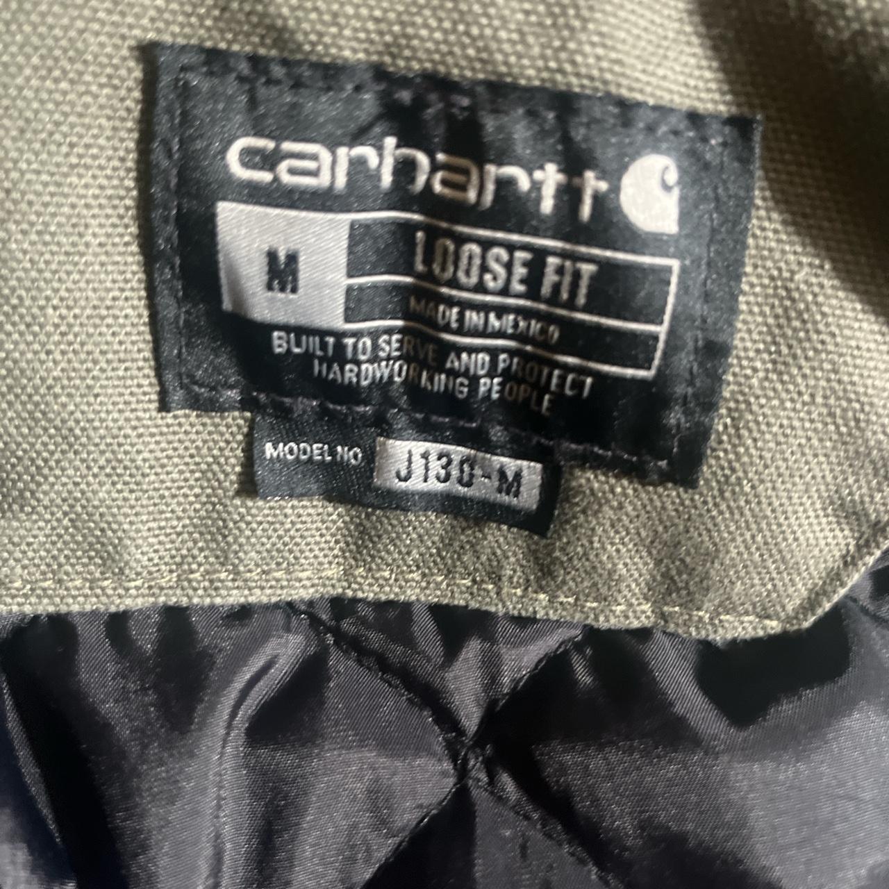 Super comfy mossy green carhartt jacket It’s in... - Depop