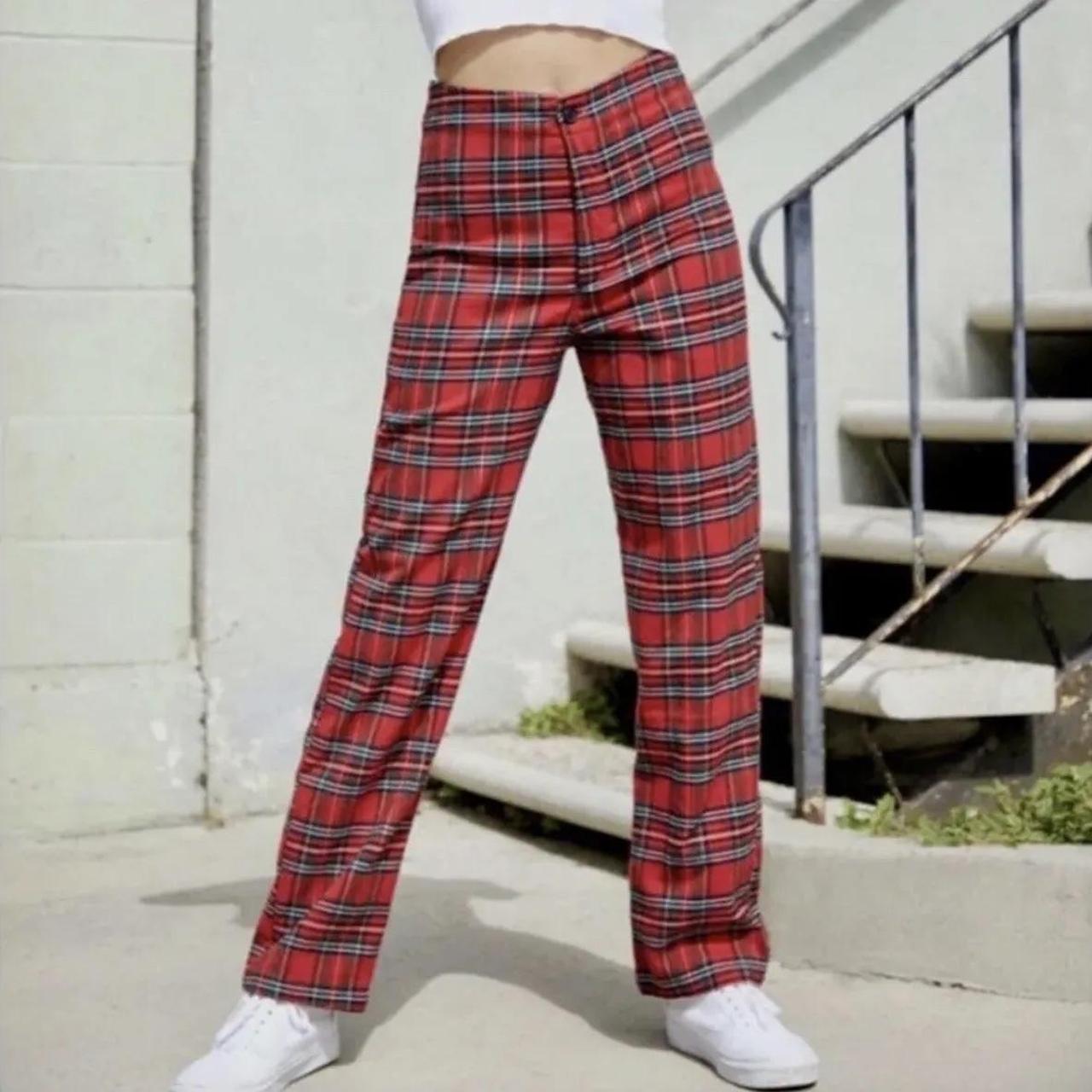 Brandy melville hot sale red tilden pants