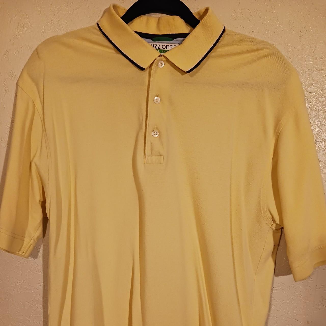 Tommy hilfiger clearance yellow polo shirt