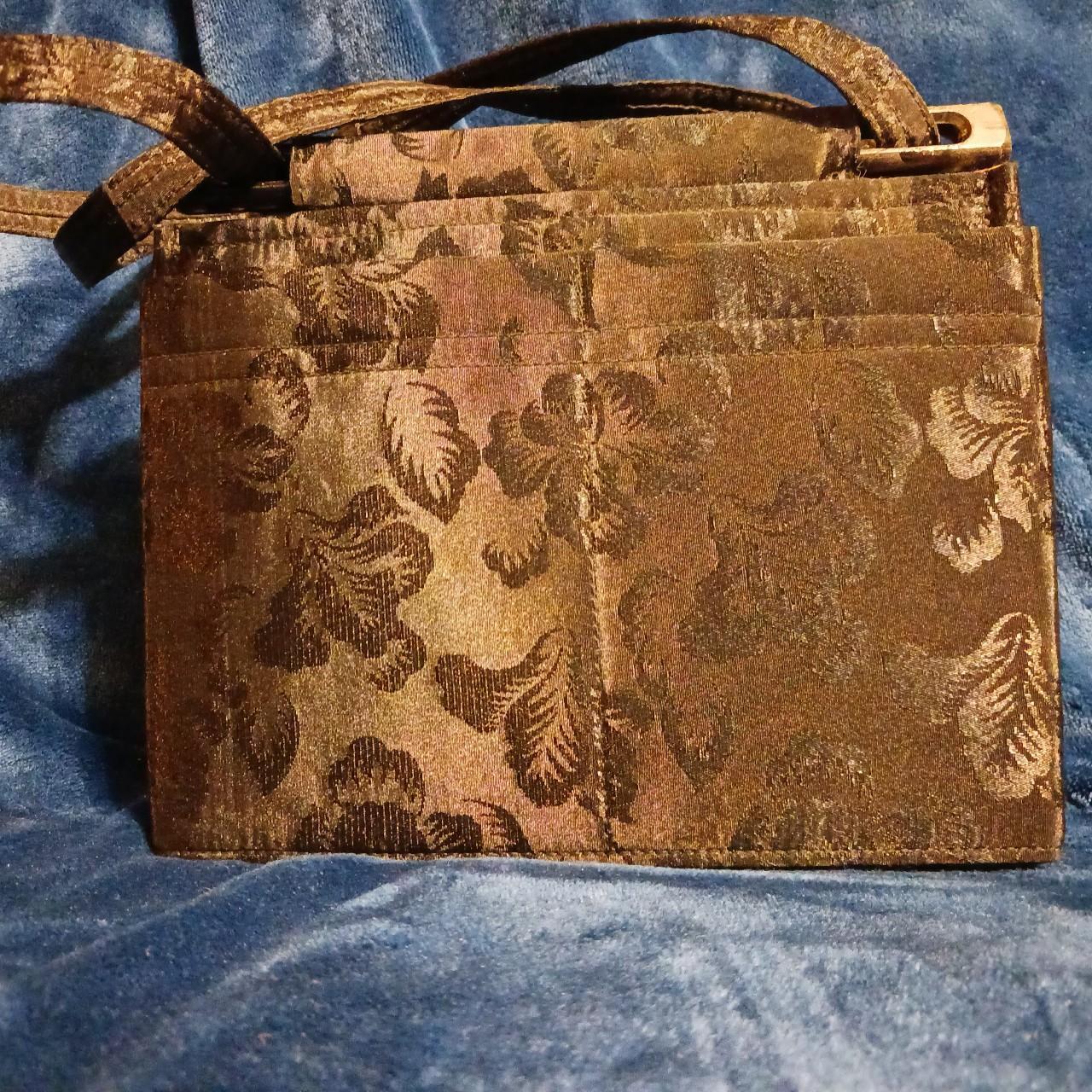 Pre-owned Velvet Handbag In Brown