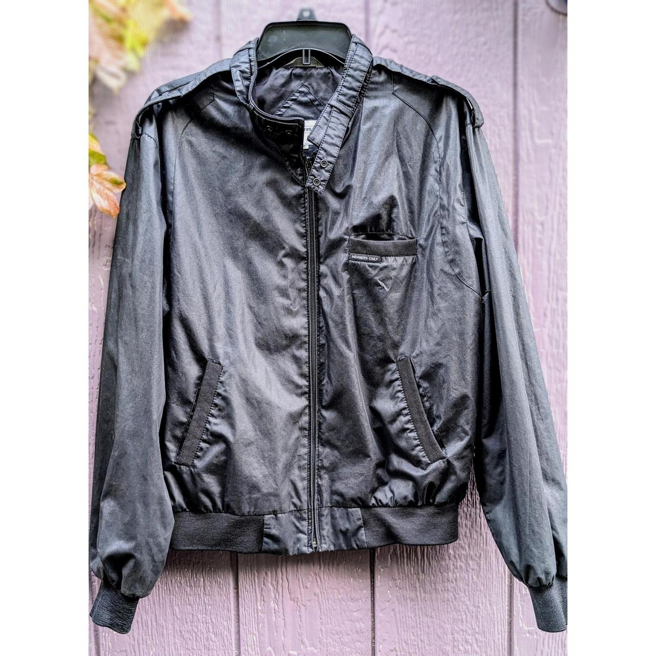 Black Jacket Members Only Jacket By Europe Craft Classic 'Members