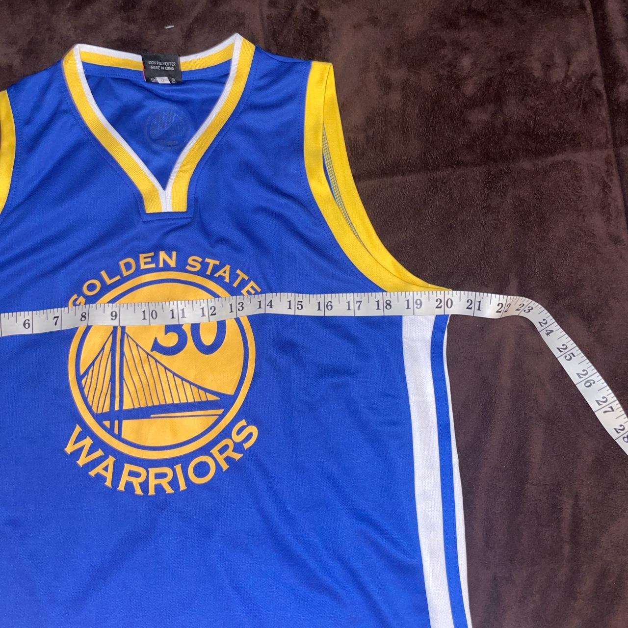 Stephen Curry Golden State Warriors Jersey Youth - Depop