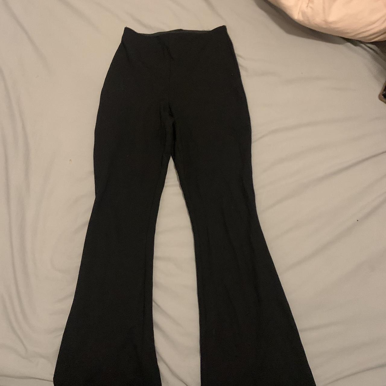 glassons black flare pants size 6 perfect... Depop