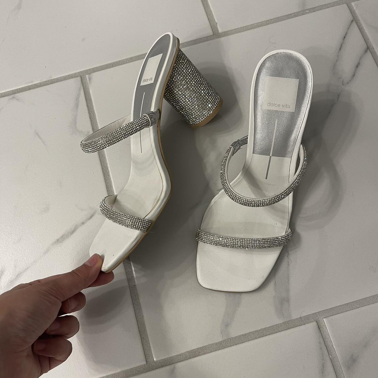 dolce vita noles heels white