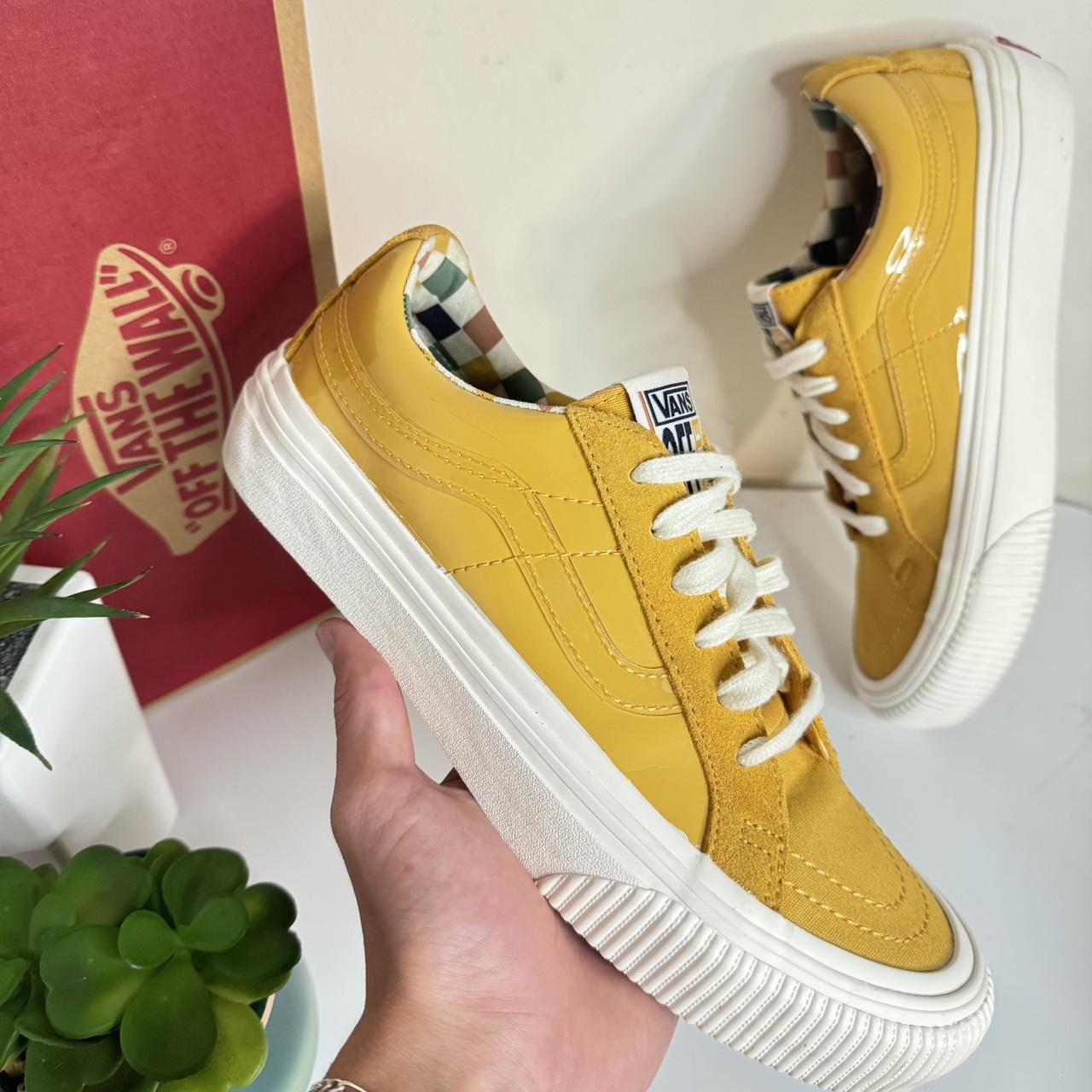 Authentic Vans X Karina Rozunko Sk8 Low Yellow Size
