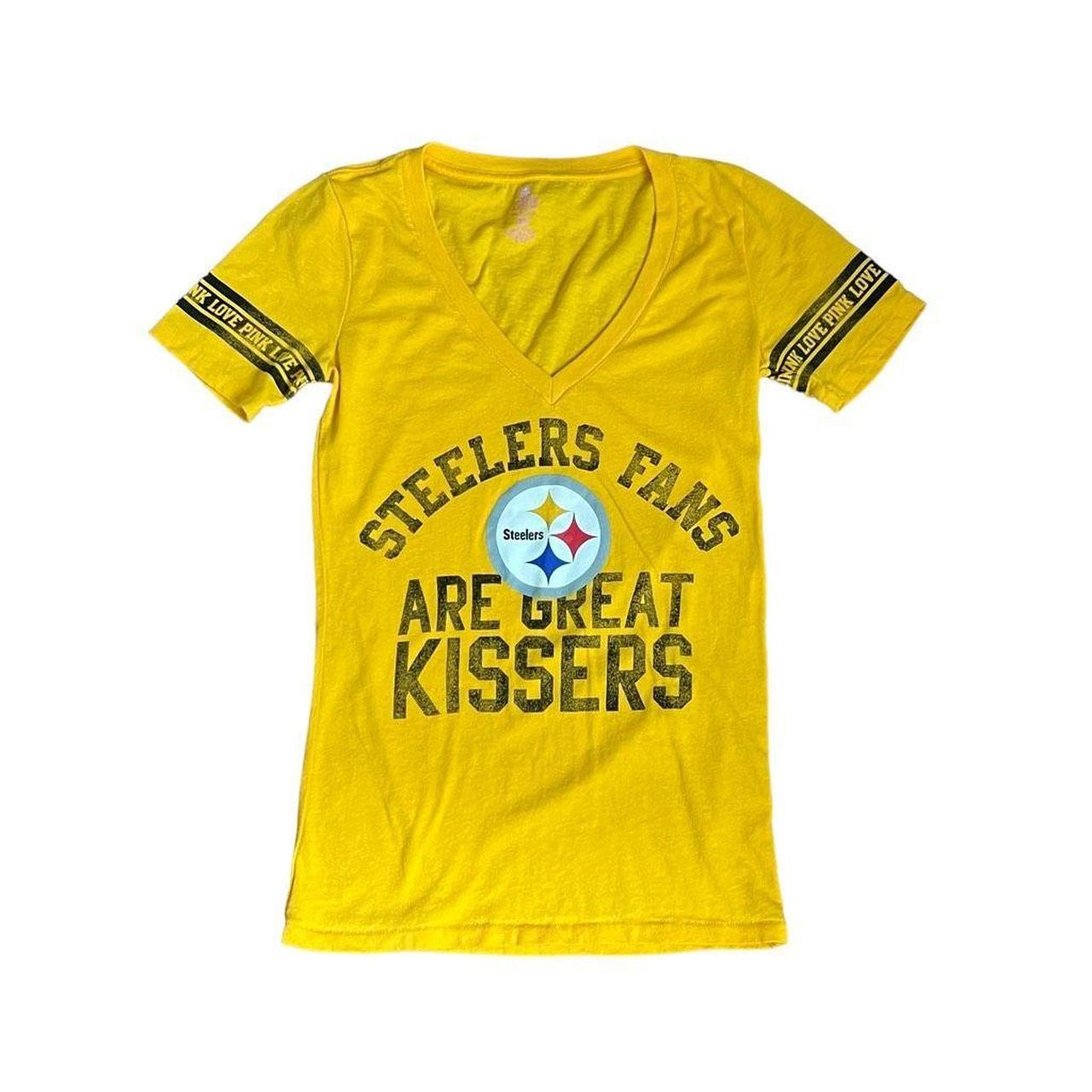 Victoria's Secret Pittsburgh Steelers cute V-neck - Depop