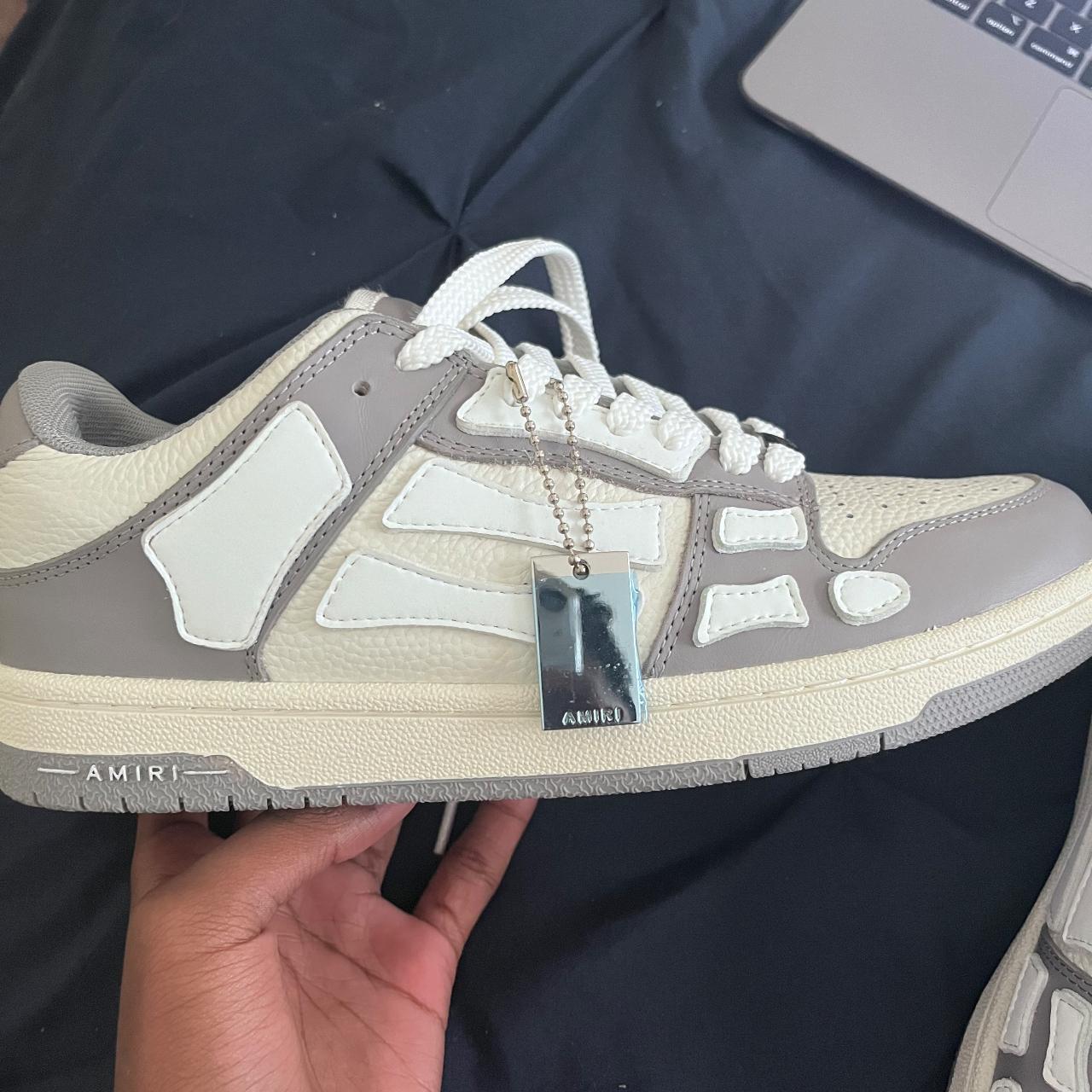 I have these AMIRI Skel-Top Lows I got for my... - Depop