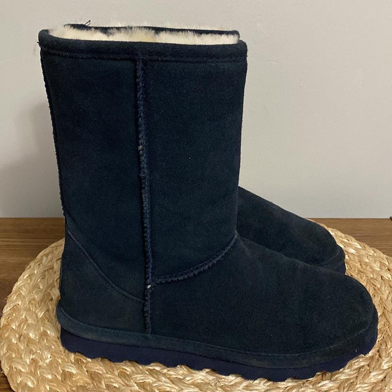 Navy bearpaw sale boots