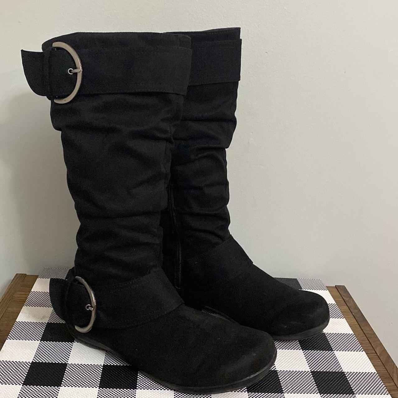 merona black boots