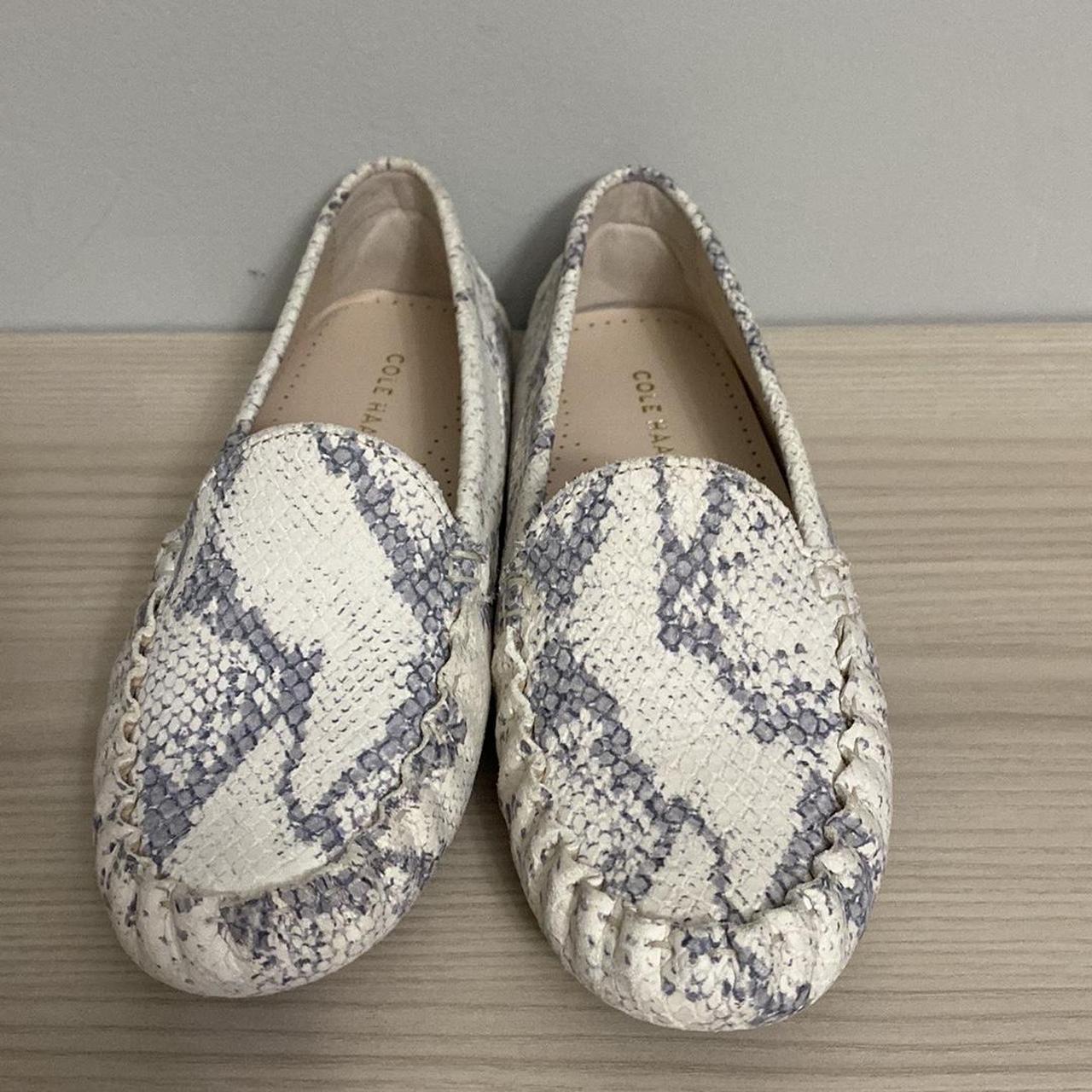 Cole fashion haan snakeskin loafers