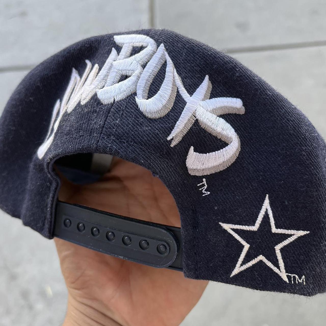 1990s dallas cowboys shark tooth hat good - Depop